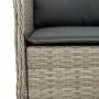 Set comedor de jardín 5 pzas cojines ratán sintético gris claro by , Garden sets - Ref: Foro24-3211998, Price: 460,37 €, Disc...
