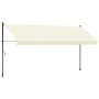 Toldo retráctil de tela y acero crema 400x150 cm von , Markisen - Ref: Foro24-368749, Preis: 97,65 €, Rabatt: %