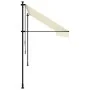 Toldo retráctil de tela y acero crema 400x150 cm von , Markisen - Ref: Foro24-368749, Preis: 97,65 €, Rabatt: %
