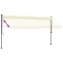 Toldo retráctil de tela y acero crema 400x150 cm von , Markisen - Ref: Foro24-368749, Preis: 97,65 €, Rabatt: %