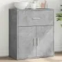 Aparador de madera de ingeniería gris hormigón 60x31x70 cm de , Aparadores - Ref: Foro24-840467, Precio: 70,45 €, Descuento: %