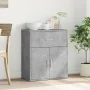 Aparador de madera de ingeniería gris hormigón 60x31x70 cm de , Aparadores - Ref: Foro24-840467, Precio: 70,45 €, Descuento: %
