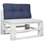 Cojín para sofá de palets tela azul marino 80x40x12 cm von , Kissen für Stühle und Sofas - Ref: Foro24-378012, Preis: 23,38 €...