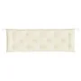 Cojines de banco de jardín 2 uds blanco crema 150x50x7 cm de , Cojines para sillas y sofás - Ref: Foro24-361699, Precio: 59,4...