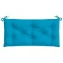 Cojín de banco de jardín tela Oxford azul 100x50x7 cm by , Cushions for chairs and sofas - Ref: Foro24-361568, Price: 26,89 €...