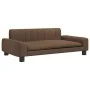Cama para perros de tela marrón 90x53x30 cm de , Camas para perros - Ref: Foro24-171849, Precio: 85,41 €, Descuento: %