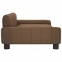 Cama para perros de tela marrón 90x53x30 cm de , Camas para perros - Ref: Foro24-171849, Precio: 85,41 €, Descuento: %