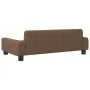 Cama para perros de tela marrón 90x53x30 cm de , Camas para perros - Ref: Foro24-171849, Precio: 85,41 €, Descuento: %