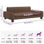 Cama para perros de tela marrón 90x53x30 cm de , Camas para perros - Ref: Foro24-171849, Precio: 85,41 €, Descuento: %