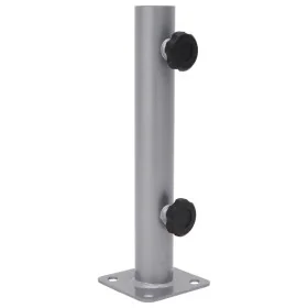 Base de sombrilla para mástil de Ø32/34/38 mm acero plateado von , Schirmständer - Ref: Foro24-4003372, Preis: 20,12 €, Rabat...