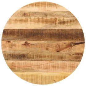 Tablero de mesa redondo madera maciza mango rugosa Ø 90x2,5 cm von , Tischplatten - Ref: Foro24-370015, Preis: 148,31 €, Raba...