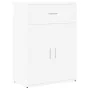 Aparador madera de ingeniería blanco 60x30x84 cm de , Aparadores - Ref: Foro24-840492, Precio: 86,06 €, Descuento: %