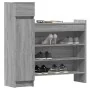 Zapatero madera de ingeniería gris Sonoma 100,5x28x100 cm von , Schuhregale und Schuhorganisatoren - Ref: Foro24-840427, Prei...