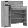 Zapatero madera de ingeniería gris Sonoma 100,5x28x100 cm von , Schuhregale und Schuhorganisatoren - Ref: Foro24-840427, Prei...