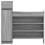 Zapatero madera de ingeniería gris Sonoma 100,5x28x100 cm von , Schuhregale und Schuhorganisatoren - Ref: Foro24-840427, Prei...