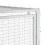 Caseta perros con corral acero galvanizado gris 153x396x110 cm von , Hundehütten - Ref: Foro24-3214223, Preis: 336,13 €, Raba...
