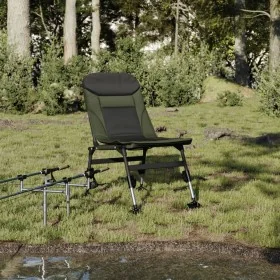 Silla de pesca con patas para barro ajustables plegable verde by , Garden chairs - Ref: Foro24-4006414, Price: 86,64 €, Disco...