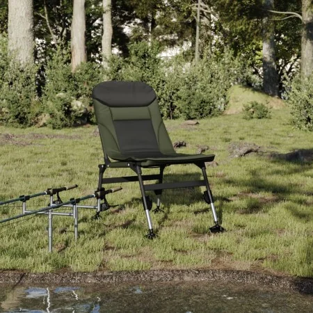 Silla de pesca con patas para barro ajustables plegable verde von , Gartenstühle - Ref: Foro24-4006414, Preis: 86,62 €, Rabat...