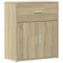 Aparador de madera de ingeniería 2 uds roble Sonoma 60x31x70 cm by , Sideboards - Ref: Foro24-3276548, Price: 130,46 €, Disco...