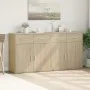 Aparadores 2 uds madera de ingeniería roble Sonoma 79x38x80 cm by , Sideboards - Ref: Foro24-3276618, Price: 210,48 €, Discou...