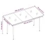 Set de muebles jardín 5 pzas con cojines ratán sintético negro von , Gartensets - Ref: Foro24-3262959, Preis: 487,59 €, Rabat...
