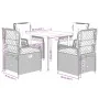 Set de muebles jardín 5 pzas con cojines ratán sintético negro von , Gartensets - Ref: Foro24-3262965, Preis: 453,08 €, Rabat...