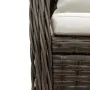 Set comedor de jardín 3 piezas y cojines ratán sintético marrón | Tu tienda online para hogar, jardín y más Foro24.es