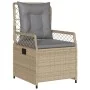 Set comedor de jardín 5 pzas con cojines ratán sintético beige by , Garden sets - Ref: Foro24-3263007, Price: 470,13 €, Disco...