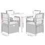 Set comedor de jardín 5 pzas con cojines ratán sintético beige by , Garden sets - Ref: Foro24-3263007, Price: 470,13 €, Disco...