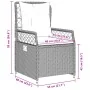 Set comedor de jardín 9 pzas con cojines ratán sintético beige by , Garden sets - Ref: Foro24-3263005, Price: 1,00 €, Discoun...