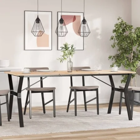 Patas de mesa de comedor estructura Y acero 180x80x73 cm by , Table legs - Ref: Foro24-357937, Price: 103,58 €, Discount: %