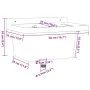 Fregadero lavabo de pared resina gris 50x35x24 cm de , Fregaderos - Ref: Foro24-4002797, Precio: 62,17 €, Descuento: %