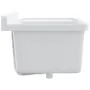 Fregadero utilitario de pared resina blanco 60x40x28 cm de , Fregaderos - Ref: Foro24-4002795, Precio: 80,33 €, Descuento: %