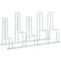 Soporte para 5 bicicletas suelo independiente acero galvanizado by , Bases and supports for storing bicycles - Ref: Foro24-40...