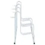 Soporte para 5 bicicletas suelo independiente acero galvanizado by , Bases and supports for storing bicycles - Ref: Foro24-40...