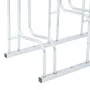 Soporte para 5 bicicletas suelo independiente acero galvanizado by , Bases and supports for storing bicycles - Ref: Foro24-40...