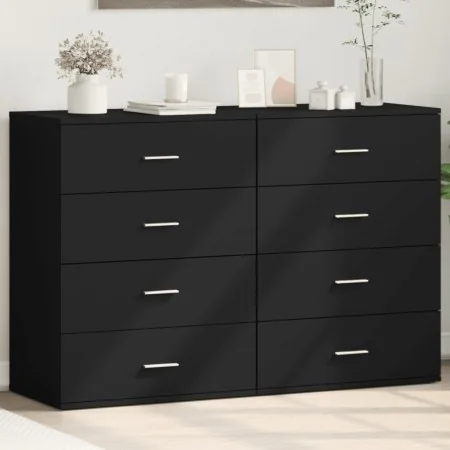 Aparadores 2 uds madera de ingeniería negro 60x39x80 cm de , Aparadores - Ref: Foro24-3276624, Precio: 204,97 €, Descuento: %