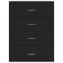 Aparadores 2 uds madera de ingeniería negro 60x39x80 cm de , Aparadores - Ref: Foro24-3276624, Precio: 204,97 €, Descuento: %