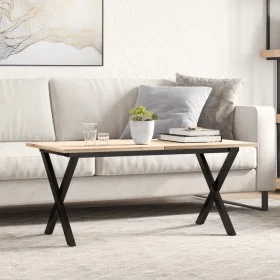 Patas de mesa de centro estructura X acero 70x30x43 cm by , Table legs - Ref: Foro24-357898, Price: 42,33 €, Discount: %