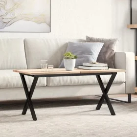 Patas de mesa de centro estructura X acero 80x40x43 cm by , Table legs - Ref: Foro24-357900, Price: 44,82 €, Discount: %
