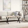 Patas de mesa de centro estructura X acero 80x40x43 cm von , Tischbeine - Ref: Foro24-357900, Preis: 44,79 €, Rabatt: %