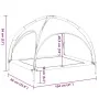 Cama para perros con dosel antracita tela oxford y acero von , Betten für Hunde - Ref: Foro24-172599, Preis: 39,62 €, Rabatt: %