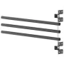 Soporte para manta de montura 3 brazos hierro negro by , Saddle stands - Ref: Foro24-172457, Price: 25,58 €, Discount: %