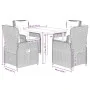Set comedor de jardín 5 piezas y cojines ratán sintético marrón by , Garden sets - Ref: Foro24-3262848, Price: 513,33 €, Disc...