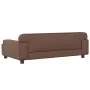Sofá para niños de cuero sintético marrón 90x53x30 cm by , Baby and Toddler Furniture - Ref: Foro24-3196289, Price: 111,30 €,...