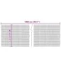 Valla de jardín de caña 1000x80 cm von , Zaunpaneele - Ref: Foro24-365759, Preis: 61,66 €, Rabatt: %