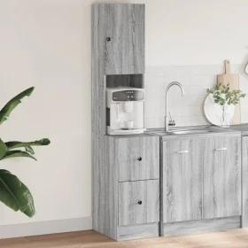 Mueble de cocina madera de ingeniería gris Sonoma 35x50x180 cm von , Küchenschränke - Ref: Foro24-840763, Preis: 101,40 €, Ra...