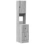 Mueble de cocina madera de ingeniería gris Sonoma 35x50x180 cm de , Armarios de cocina - Ref: Foro24-840763, Precio: 101,40 €...