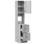 Mueble de cocina madera de ingeniería gris Sonoma 35x50x180 cm de , Armarios de cocina - Ref: Foro24-840763, Precio: 101,40 €...
