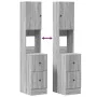 Mueble de cocina madera de ingeniería gris Sonoma 35x50x180 cm de , Armarios de cocina - Ref: Foro24-840763, Precio: 101,40 €...